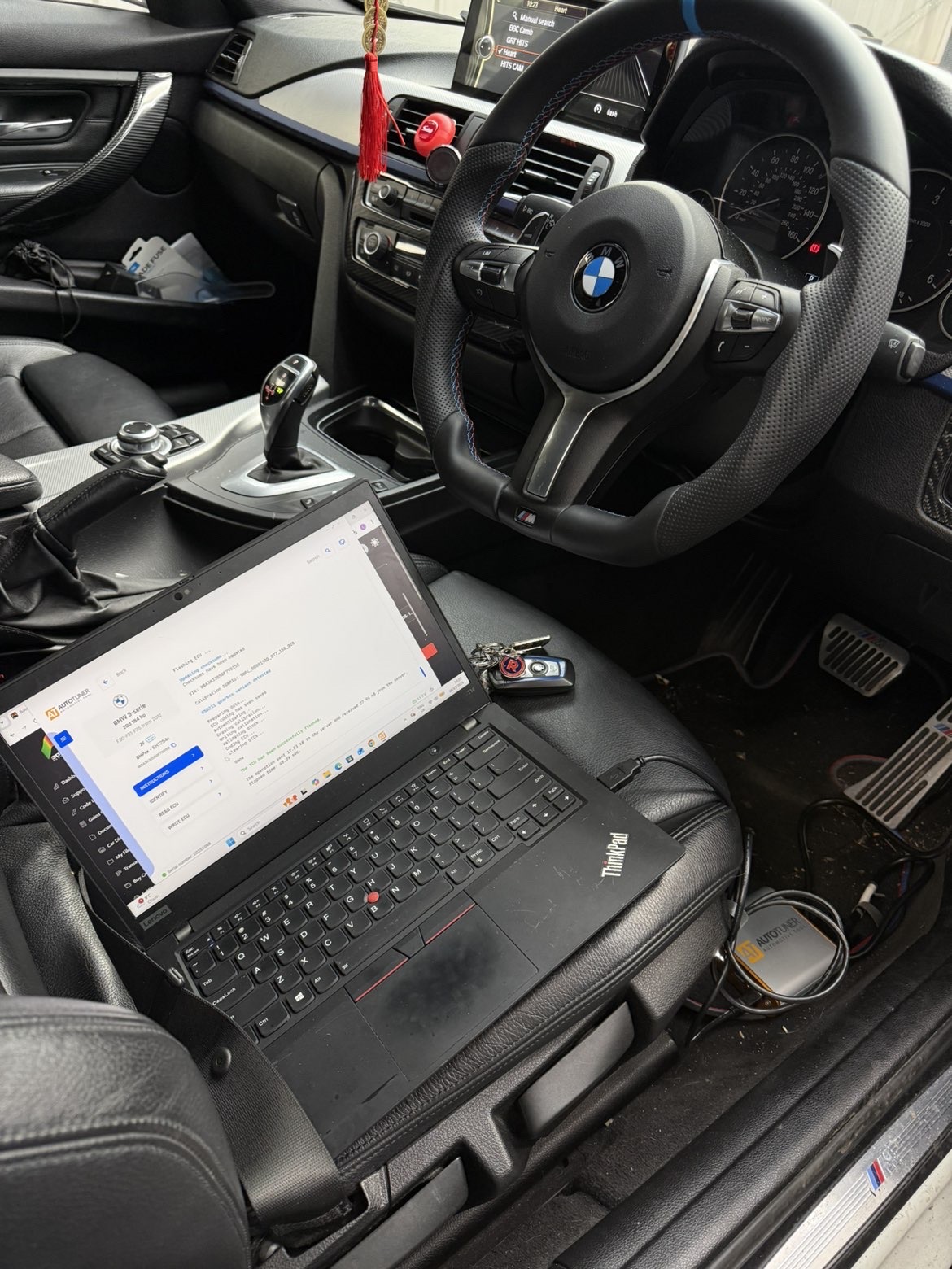Autotuner ECU remapping tool on Porsche 718 Cayman in Ely